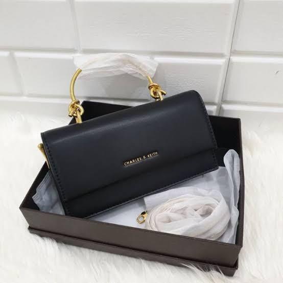 Metal top sales handle long wallet