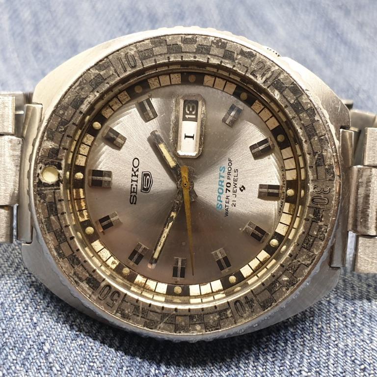 Classic Vintage Seiko 5 Sports Rally 6119-7170 Automatic 1960's Watch,  Women's Fashion, Watches & Accessories, Watches on Carousell