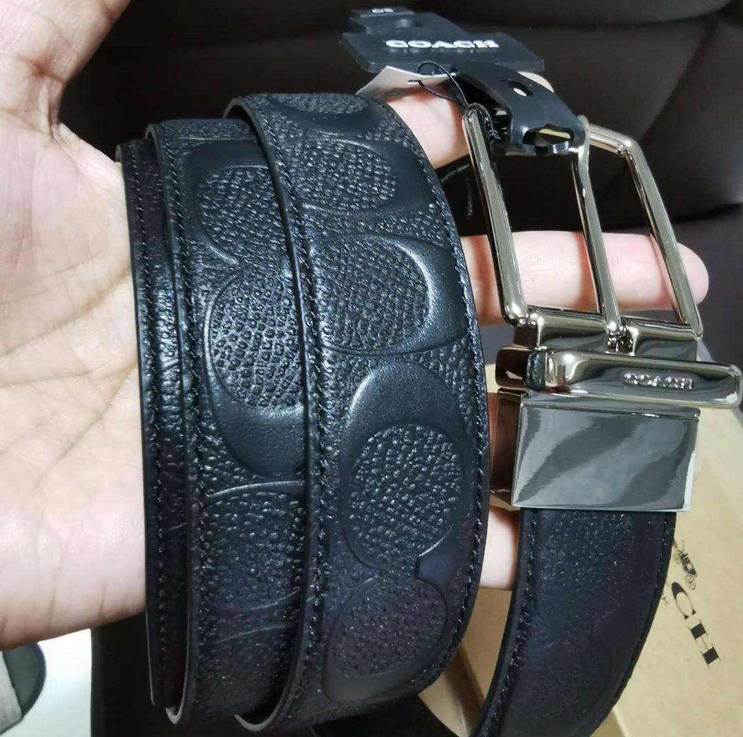 coach men belt