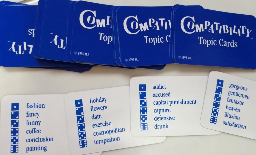 Compatibility Board game, Hobbies & Toys, Toys & Games on Carousell