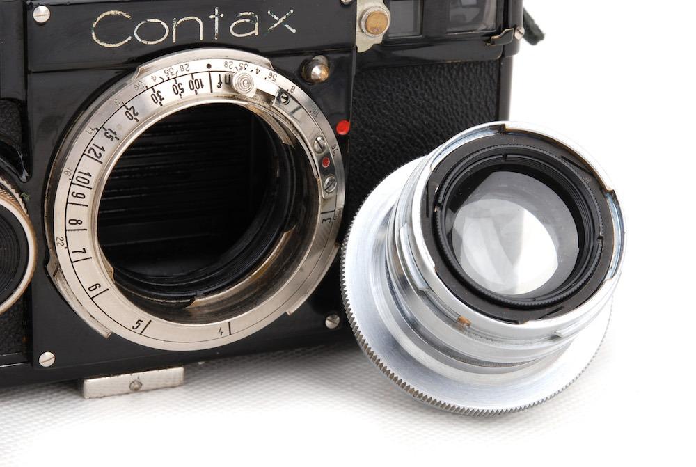 旁軸機皇】CONTAX/康泰時ZEISS IKON CONTAX I TYPE F黑漆機身+