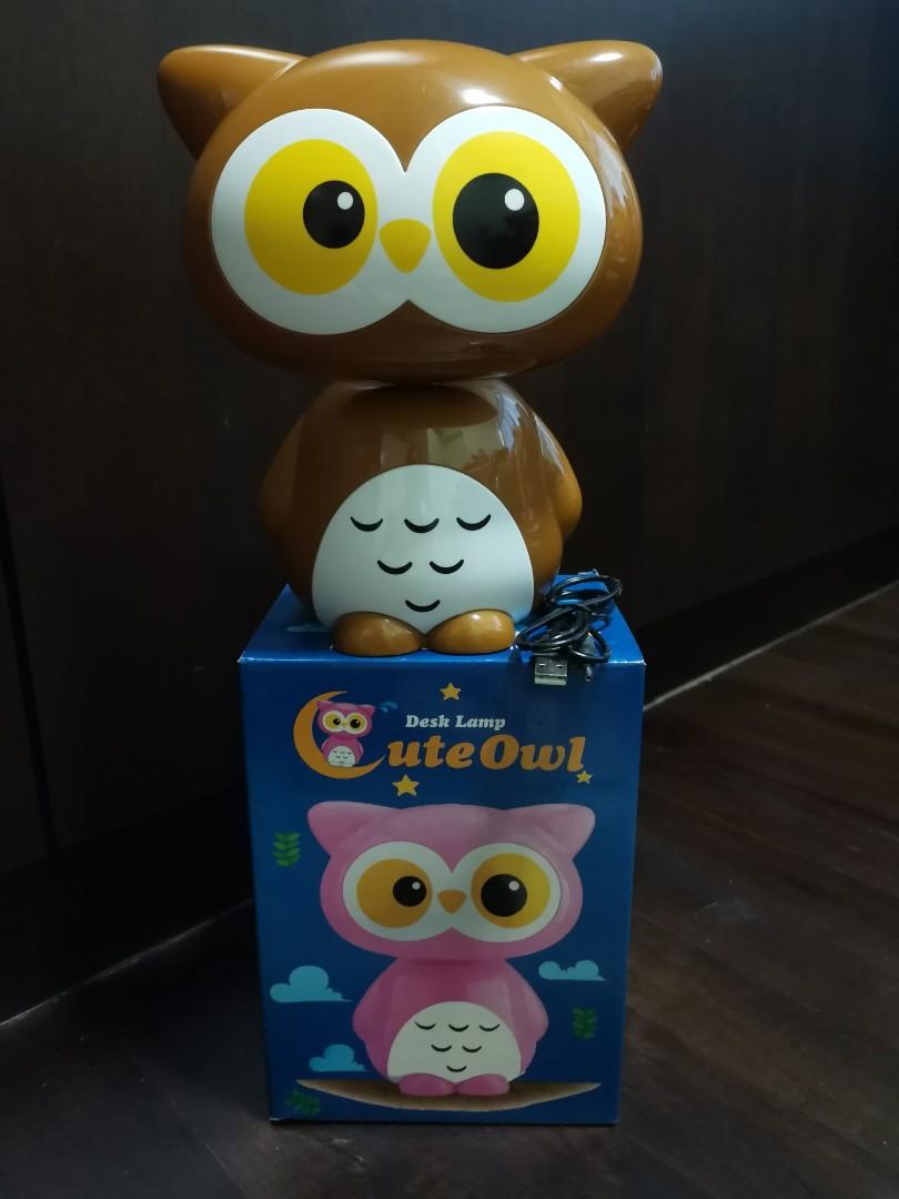 owl desk lamp