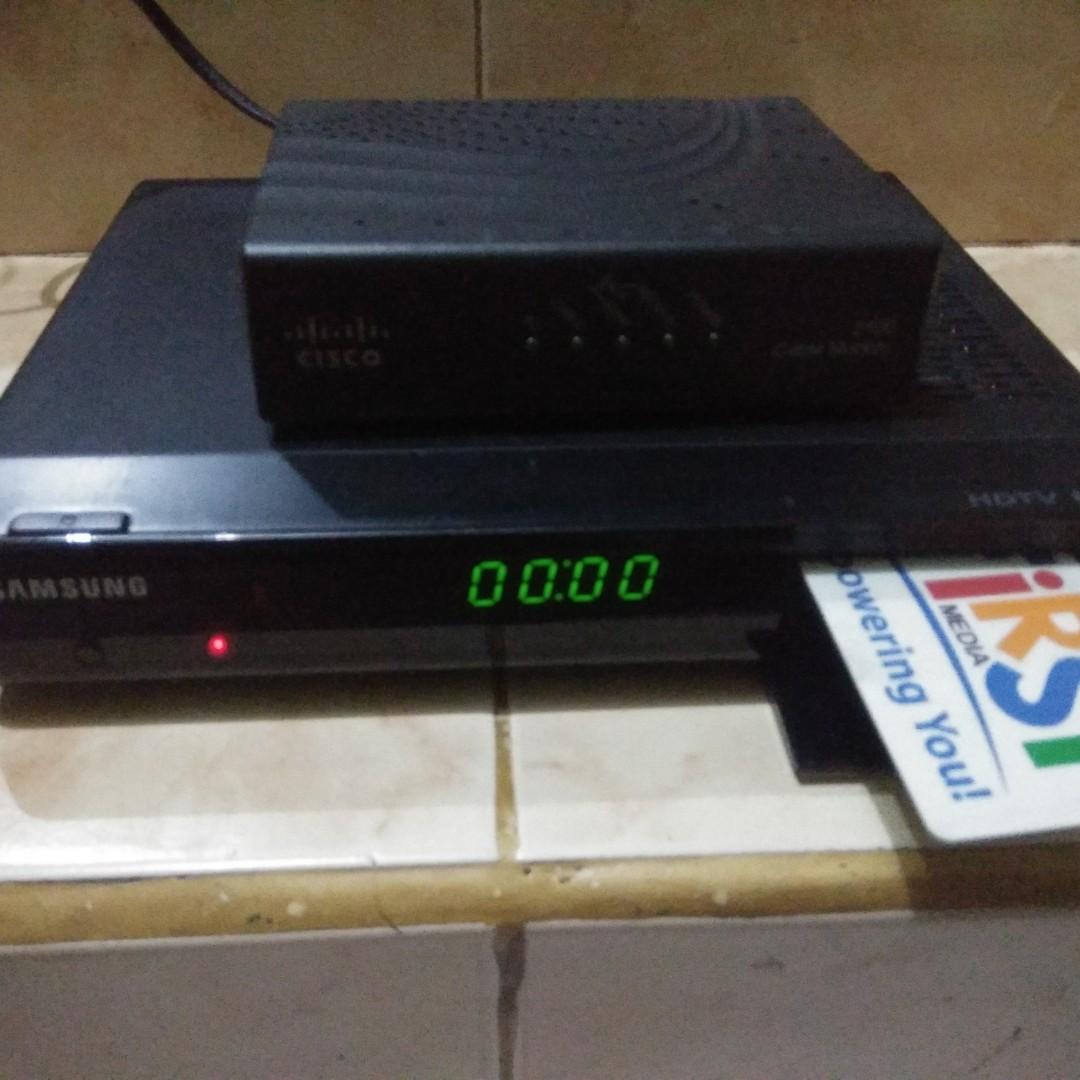 Decorder First Media Samsung Elektronik Tv Perlengkapan Hiburan Di Carousell