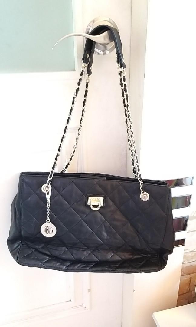 dkny soft leather bag