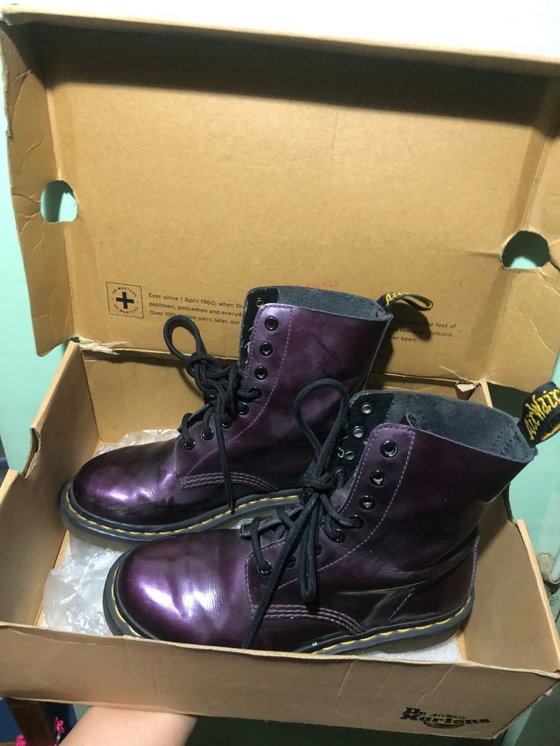 dr martens pascal purple