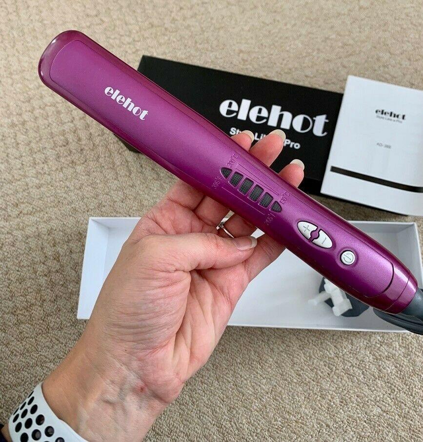 Elehot top straightening brush