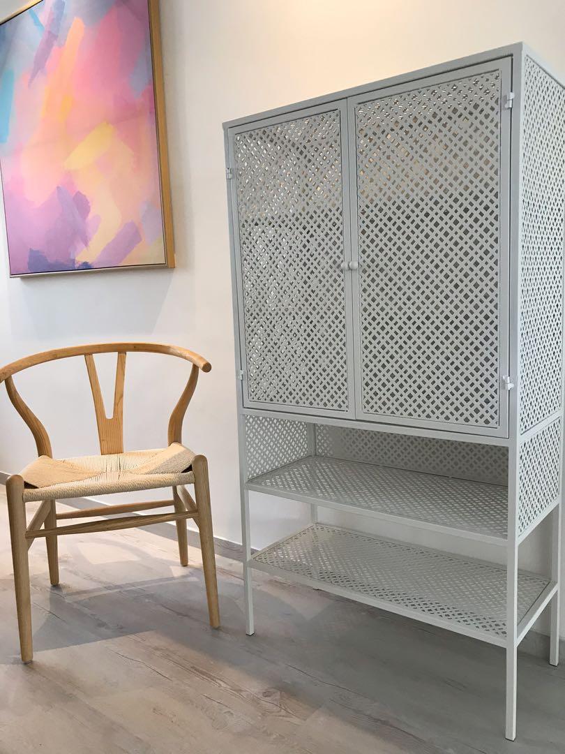 European Design Metal Cabinet Furniture Shelves Drawers On