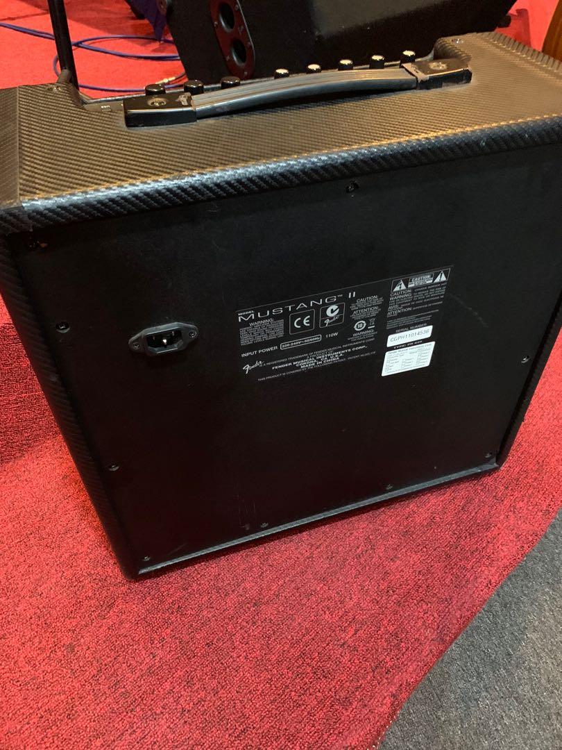Fender Mustang II V2 40watt 1x12 Modeling Guitar Combo Amplifier