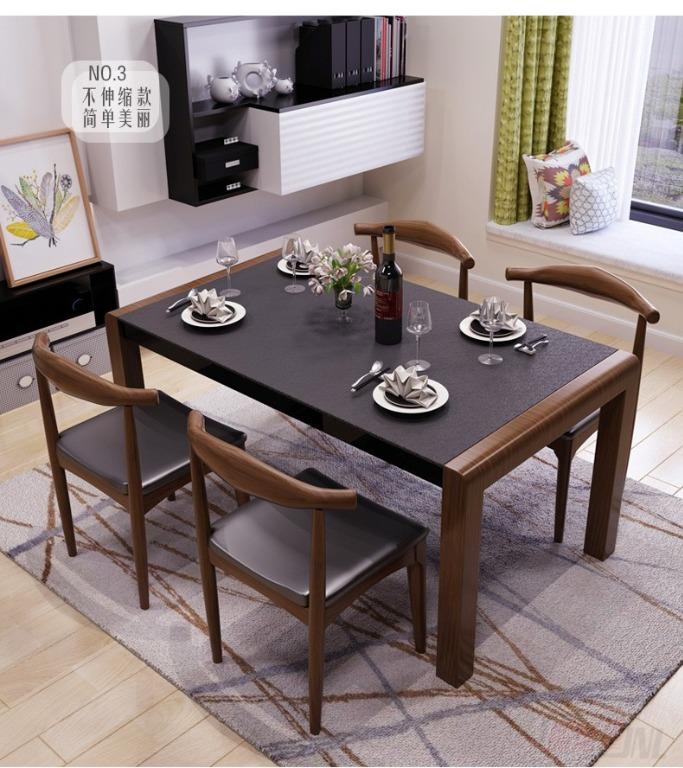 Fire Stone Dining Table Extendable Furniture Tables Chairs On Carousell