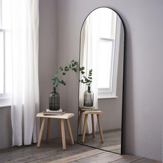 Frameless Arch Mirror (Aesthetic Full Body Mirror), Furniture & Home