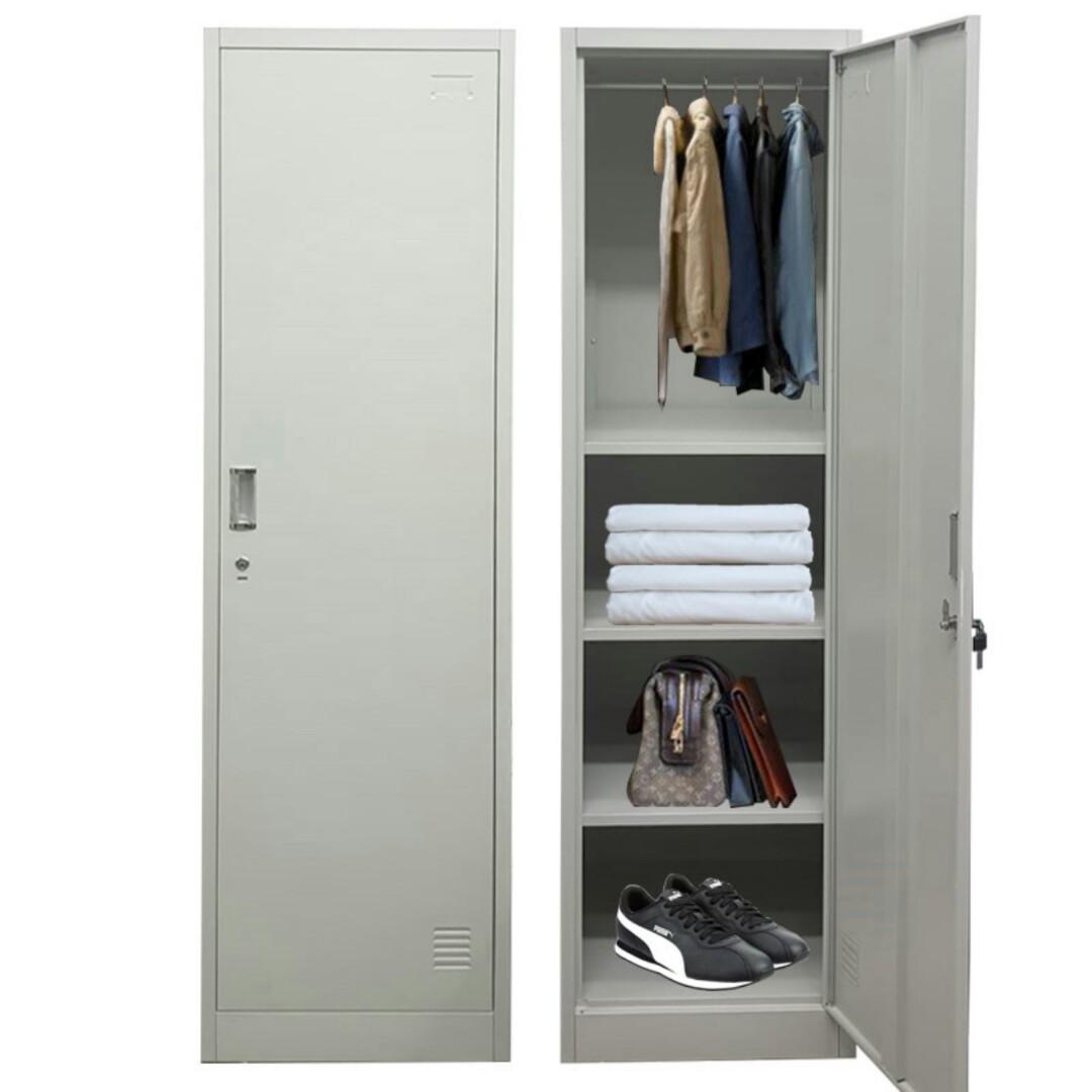 Free Delivery Metal Locker Single 1 Door Cabinet Furniture Shelves Drawers On Carousell
