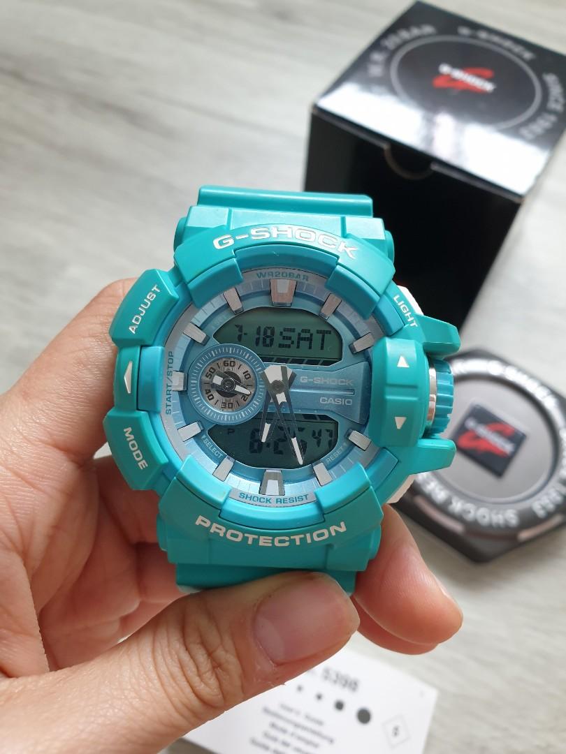 G Shock Module No. 5398 Turqoise Mobile Phones Gadgets Wearables Smart Watches on Carousell