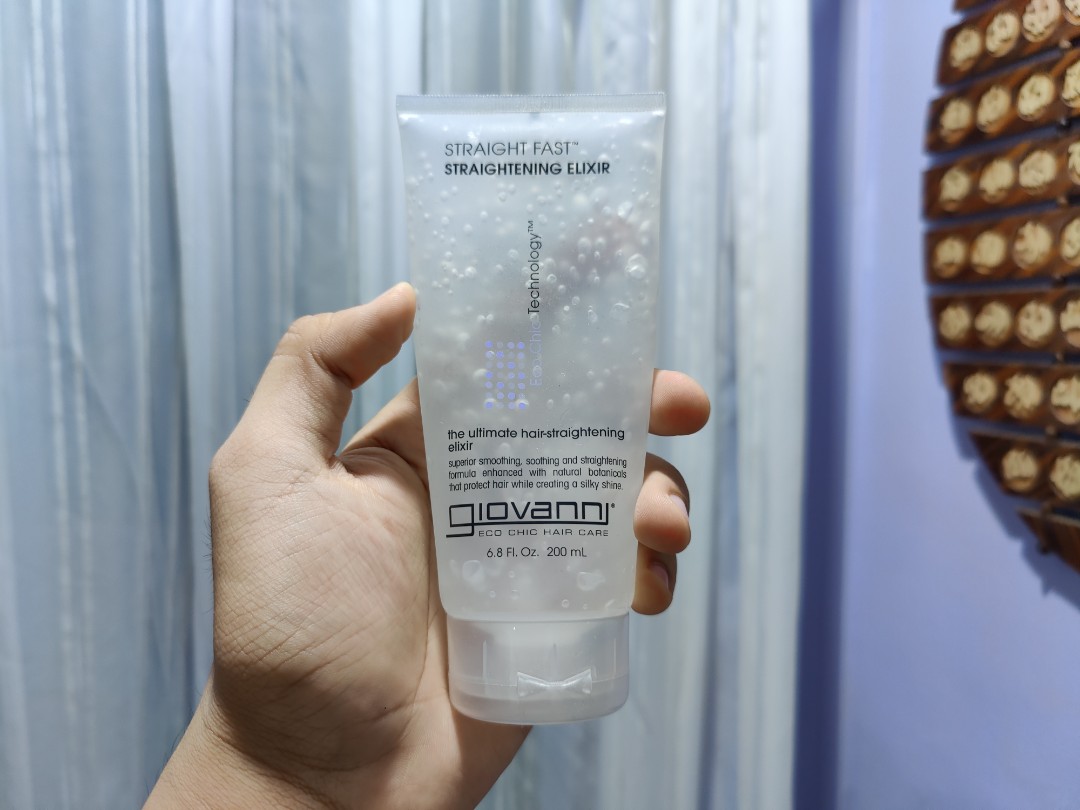 hair straightening products giovanni