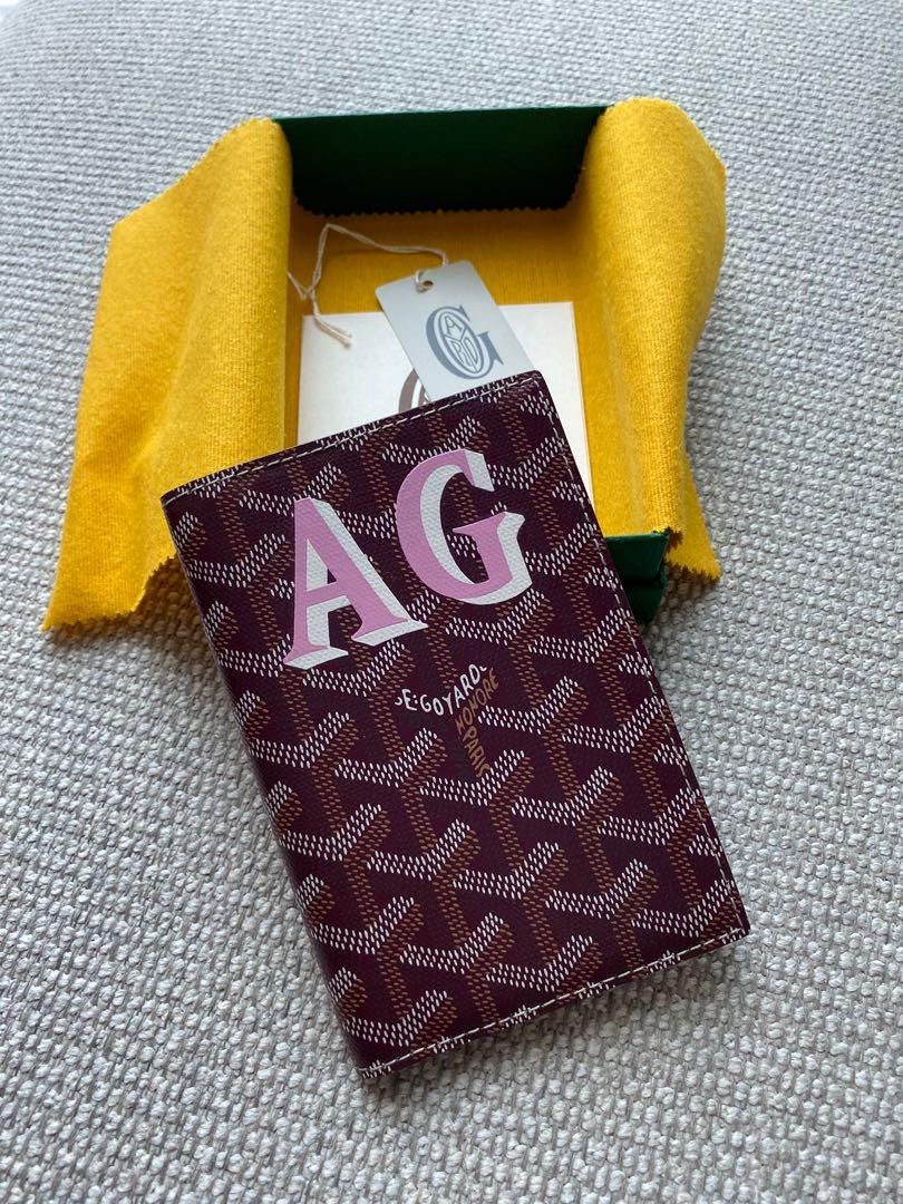 Goyard Grenelle Passport Cover, Luxury, Accessories on Carousell
