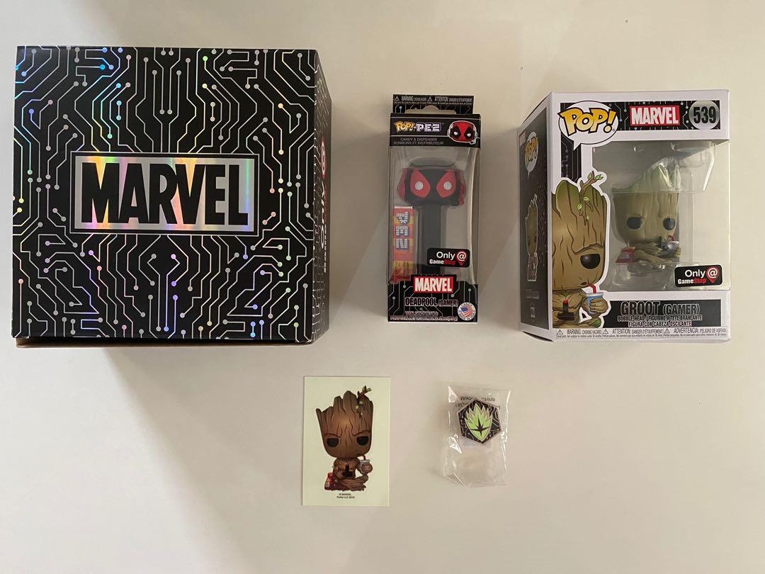 funko marvel gamer box