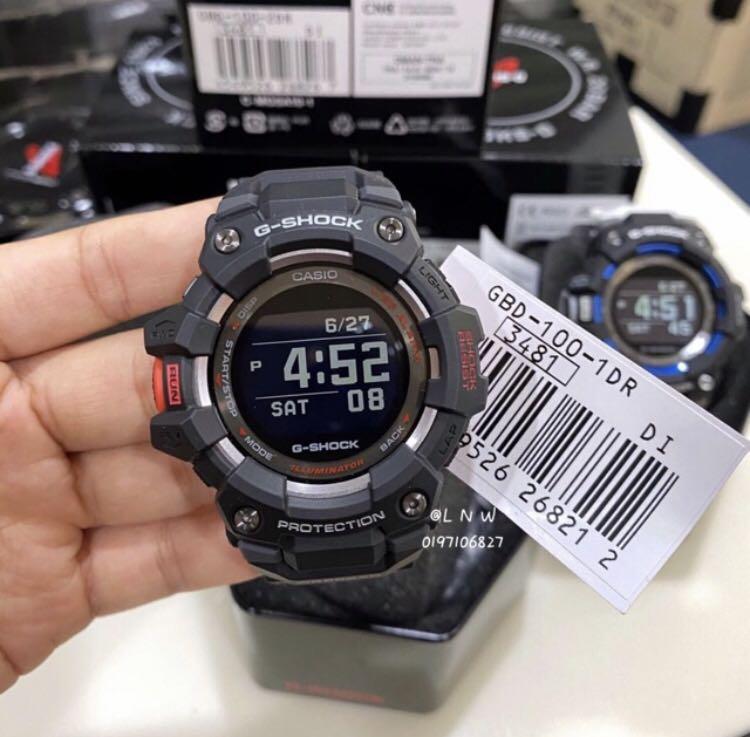 Gshock GBD 100 1 Black Original Complete Set New Men s Fashion