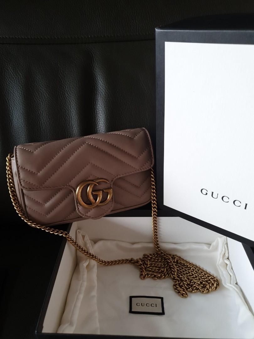 gucci marmont rose beige