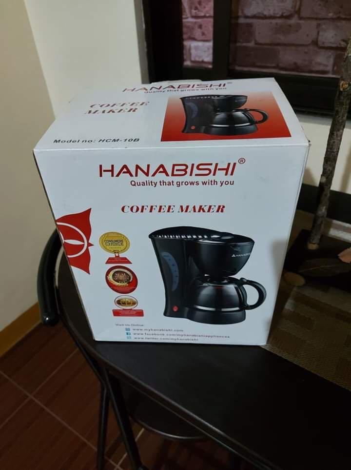 Hanabishi Coffee Maker Brand New Home Furniture Home Appliances Other Kitchen Appliances On Carousell