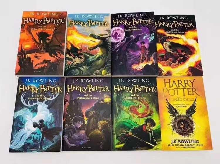 Potter 哈利波特英文版8冊 うとき Harry