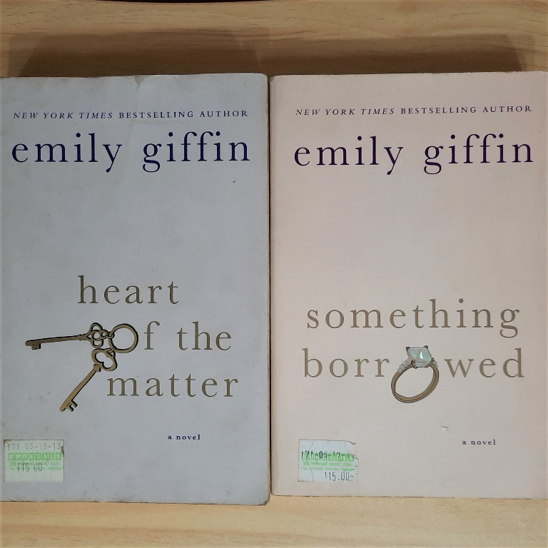 Heart Of The Matter Something Borrowed Emily Giffin Books Books On Carousell