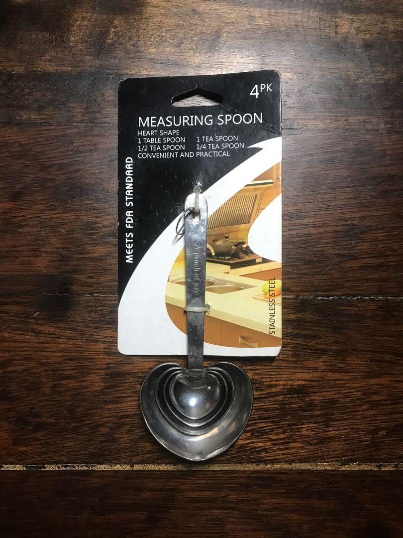 Heart Shaped Measuring Spoons (Category: Spice & Seasoning) located in Pasig City. Submitted by iammivm (Listing ID 1021725409, Image 1). Description: .