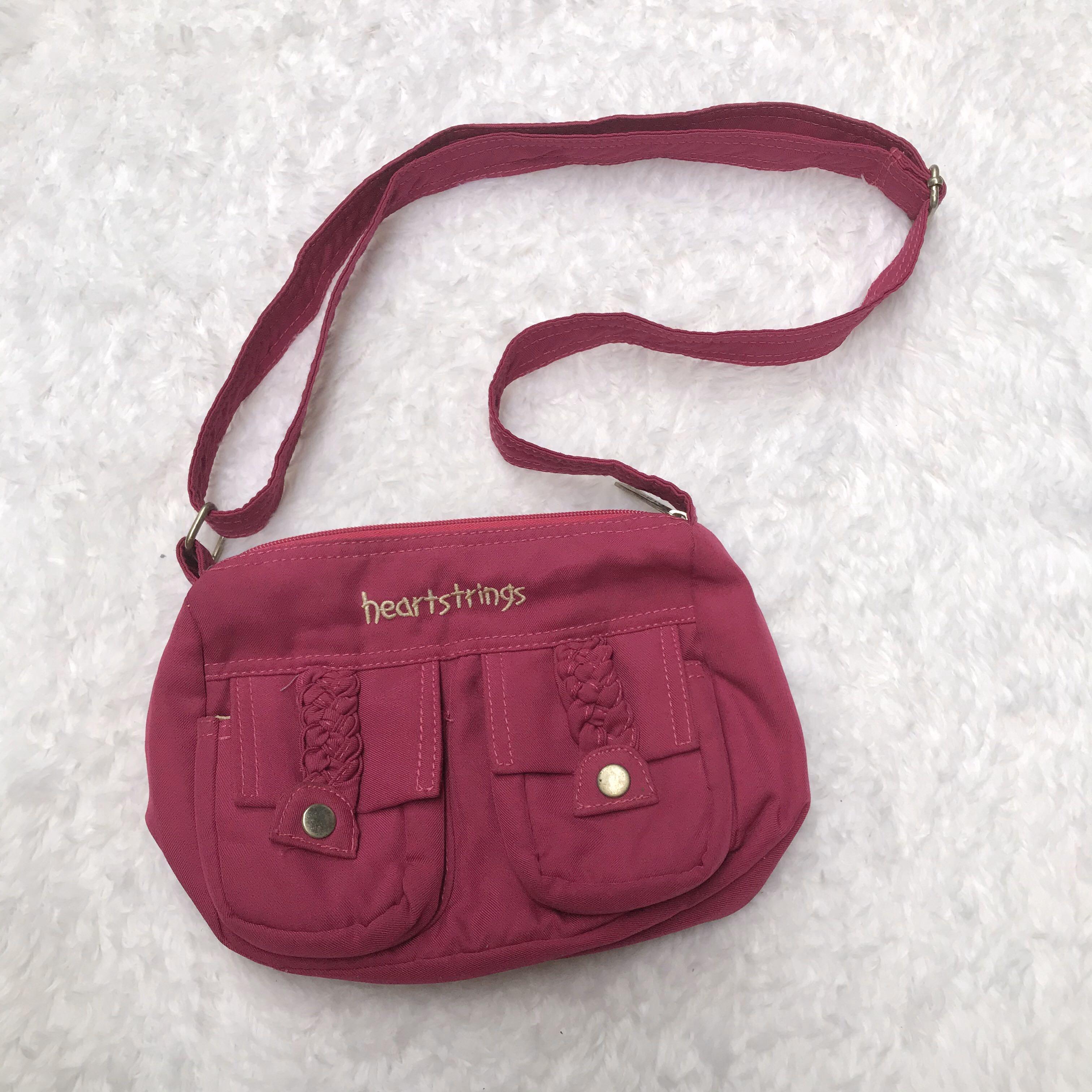 heartstring sling bag