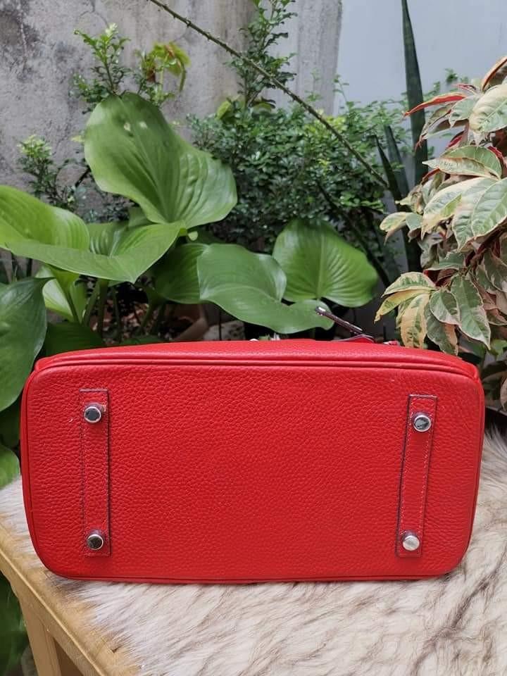 Hermès Vintage - Togo Birkin 30 - Red - Leather Handbag - Avvenice