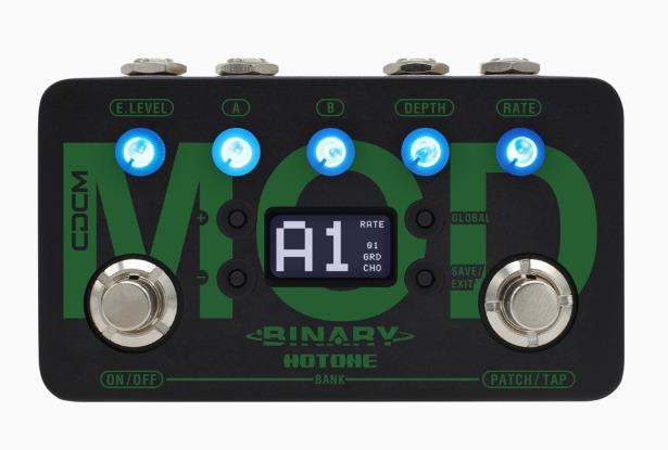 Hotone Binary Mod Modulation Effects Pedal (Category: Musical Instruments) located in Ipoh. Submitted by ansonmusic_malaysia (Listing ID 1021579779, Image 2). Description: Grown out of next-generation XTOMP technology, the Hotone Binary Series lets loose versatile pro-level effects in compact cases. Based on the same modeling/original effect library that amazed XTOMP users worldwide, Binary Series are dedicated to gather a bunch of high quality e