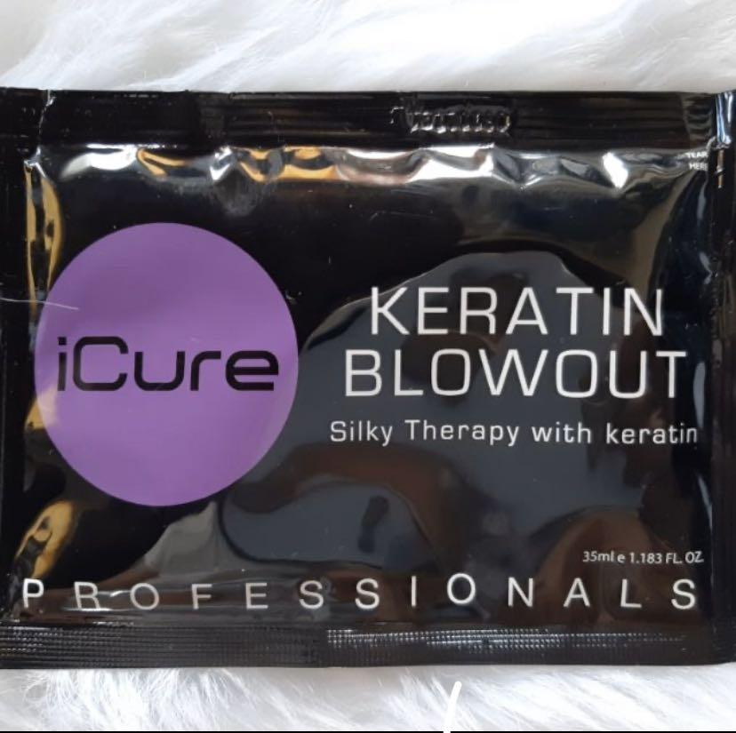 ICURE KERATIN BLOWOUT Beauty Personal Care Bath Body Hair