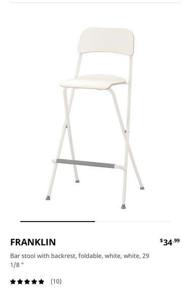 Ikea Bar Stool Chair Furniture Tables Chairs On Carousell
