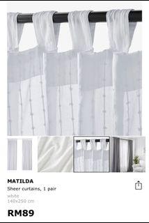 Curtain Rod Ikea Home Furniture Carousell Malaysia