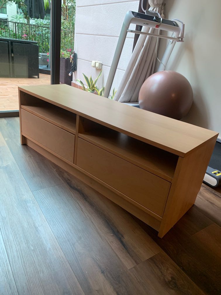 Ikea Tv Console Furniture Shelves Drawers On Carousell