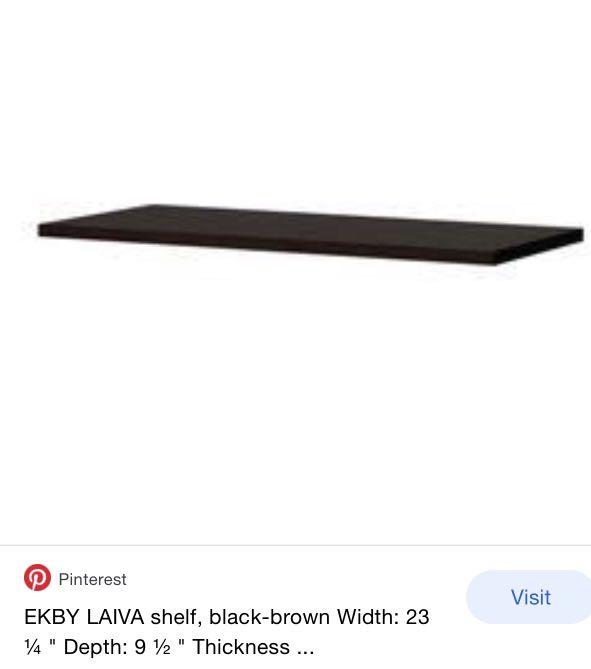 Ikea Wall Shelf Ekby Laiva Home Furniture Furniture