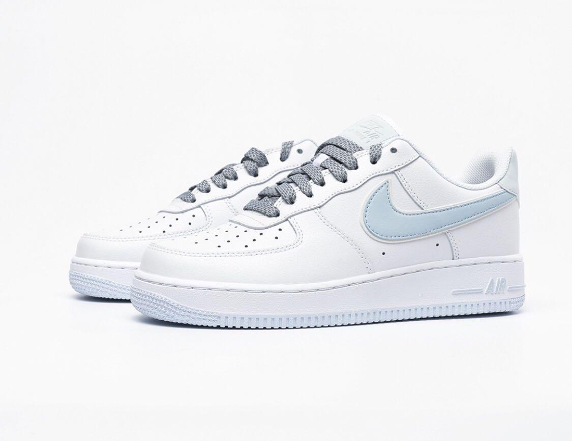 Nike air force 1 womens light blue store