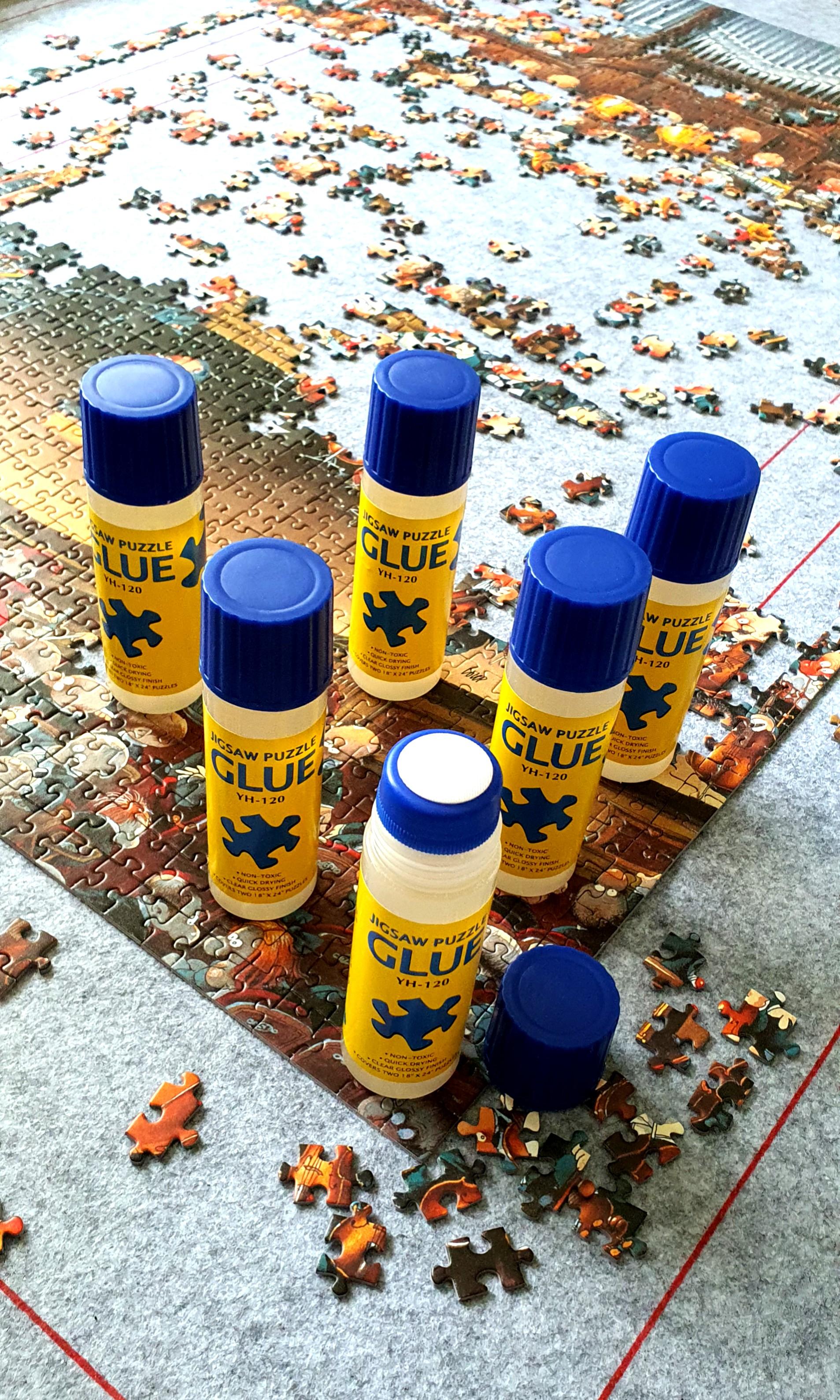 jigsaw puzzle glue