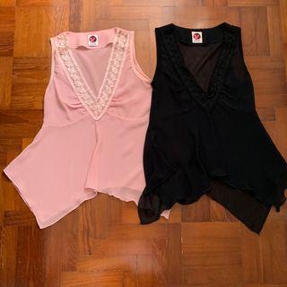 JOOP Sheer Tops (2 colours)