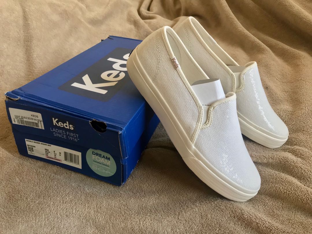 Keds Double Decker Mini Sequin
