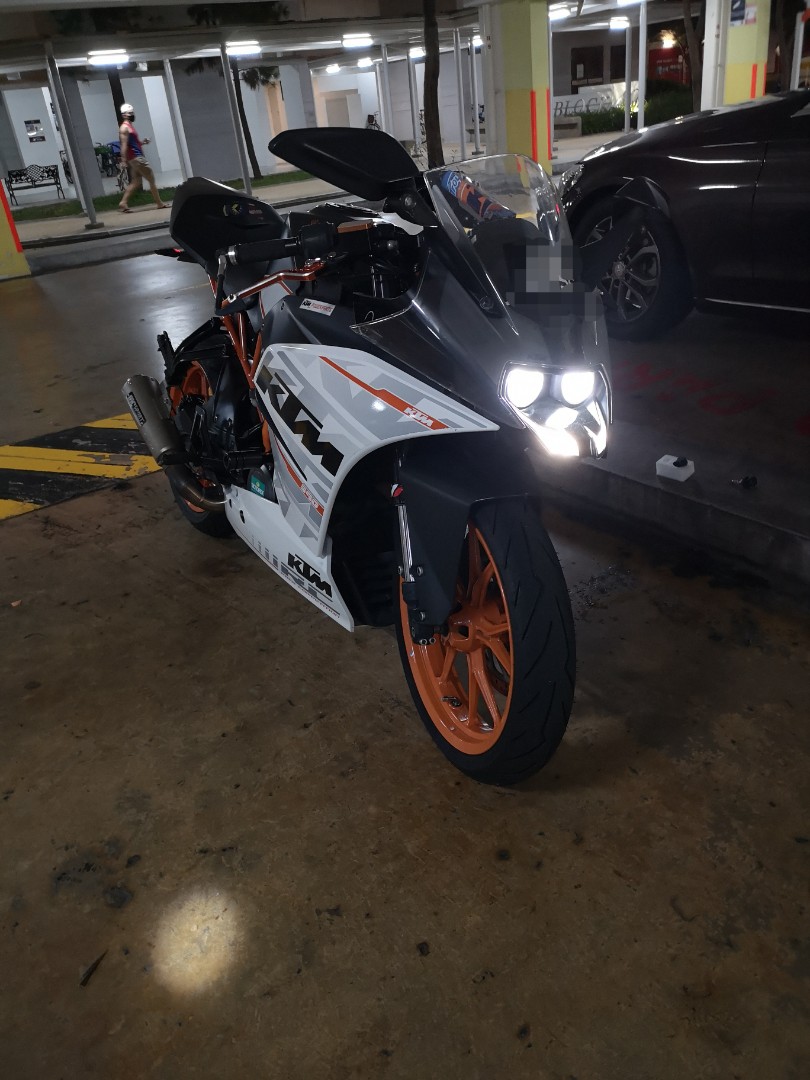 ktm rc 200 parking light price