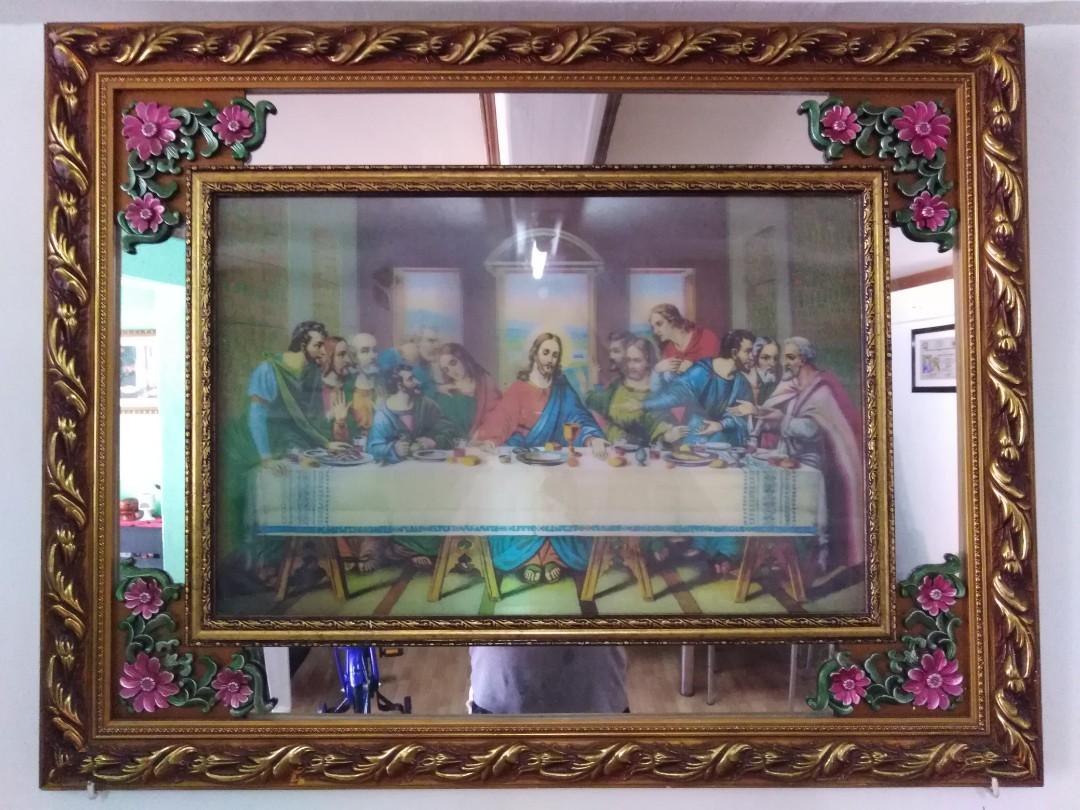 Last Supper Wall Decor Home Furniture Furniture Fixtures Others On Carousell