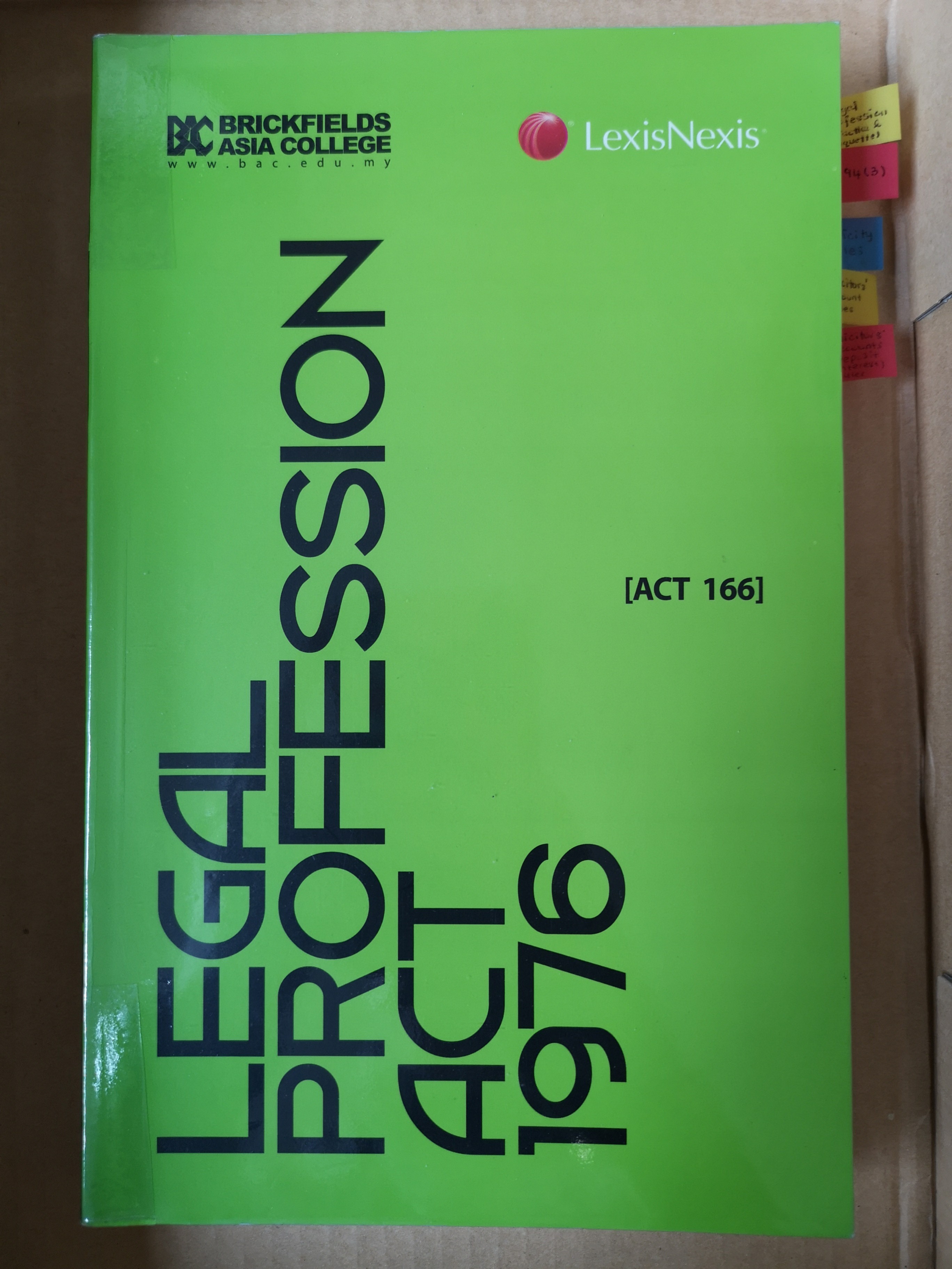 Legal Profession Act 1976