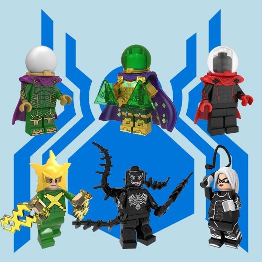 lego spider man villains