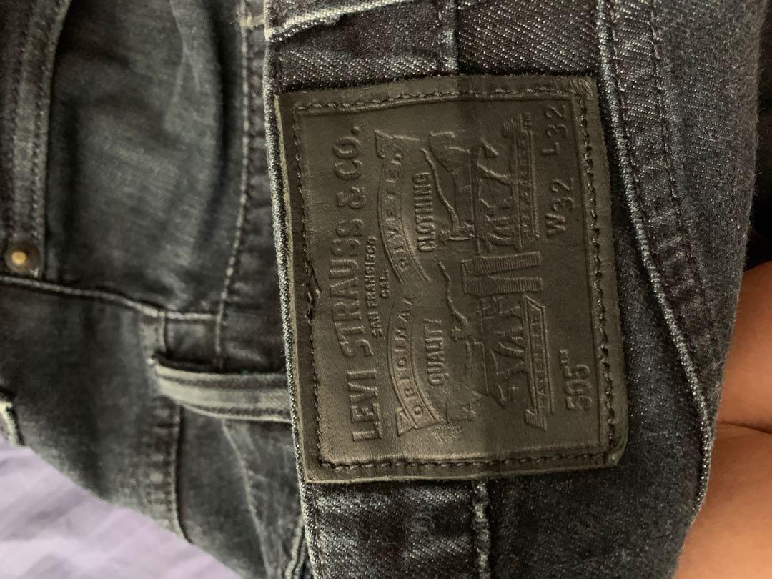levis black label jeans