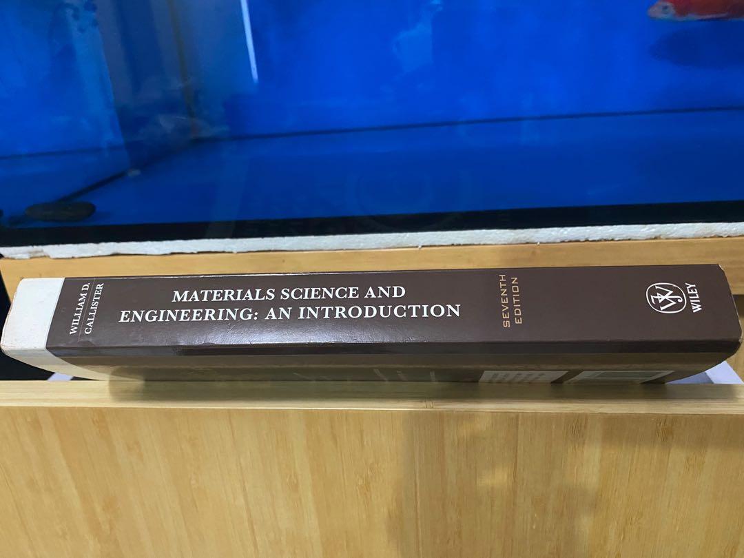 Materials Science and Engineering An Introduction (Seventh Edition) 物料