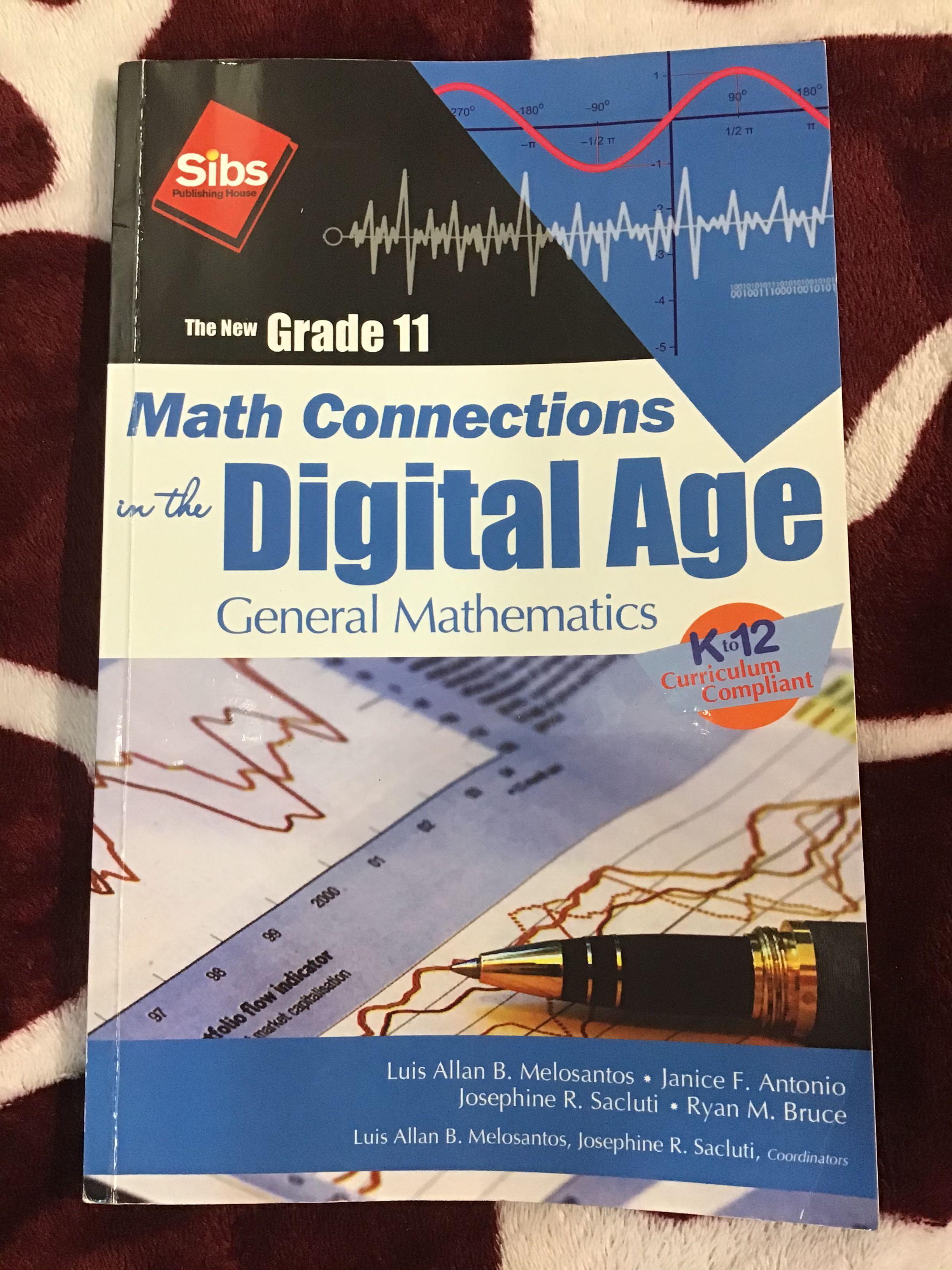 math-connections-in-the-digital-age-general-mathematics-textbook-hobbies-toys-books