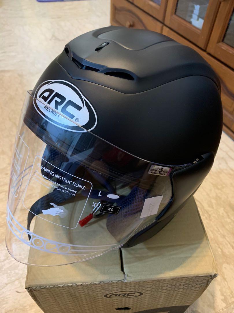Matte Arc Ritz Helmet 100 Original Motorcycles Motorcycle Accessories On Carousell