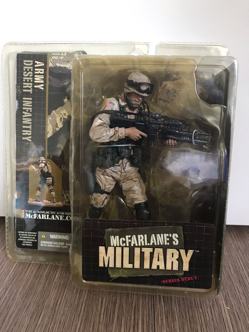 McFarlane’s Military |Series Debut | Desert Infantry