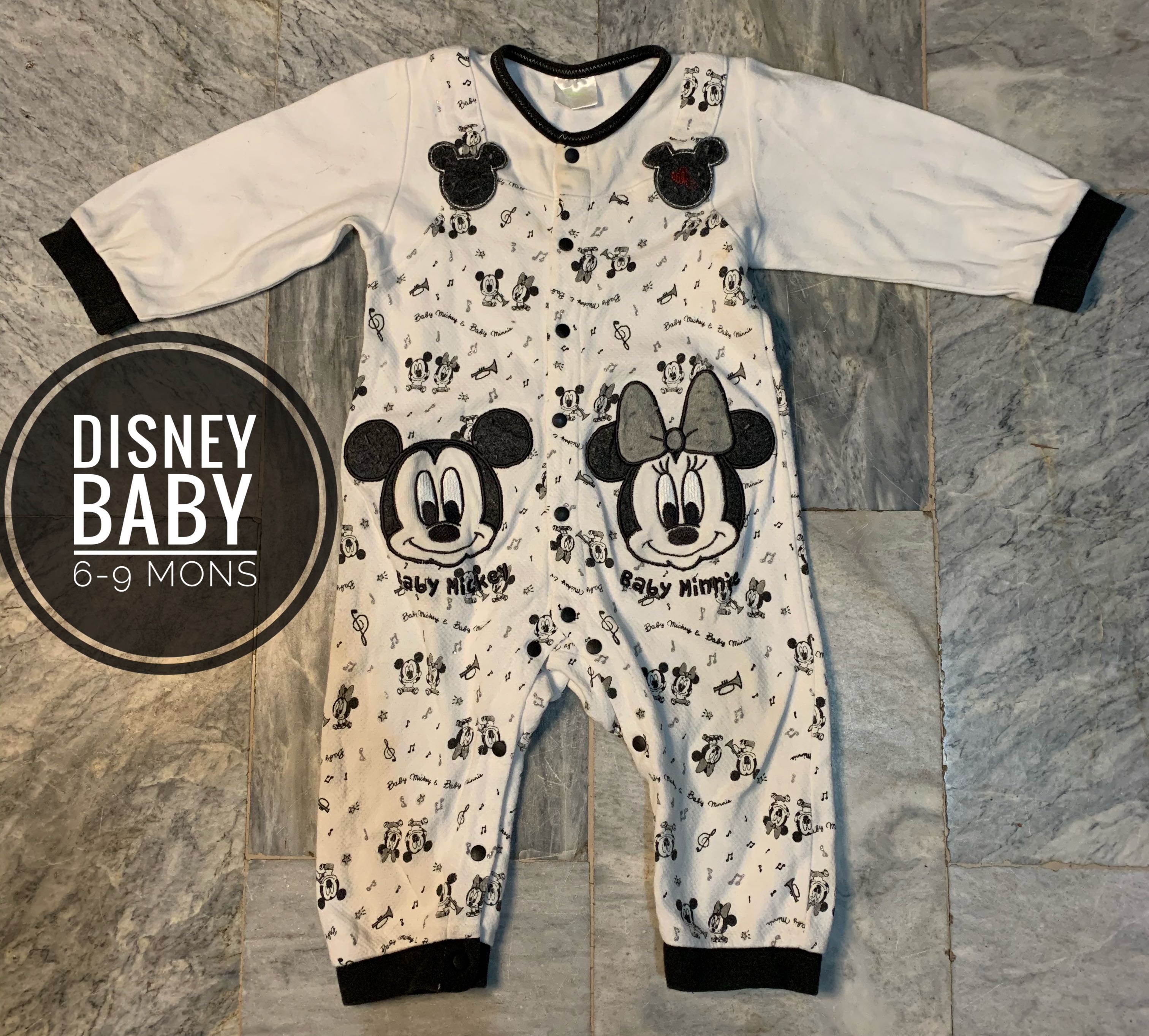 mickey mouse sleepsuit