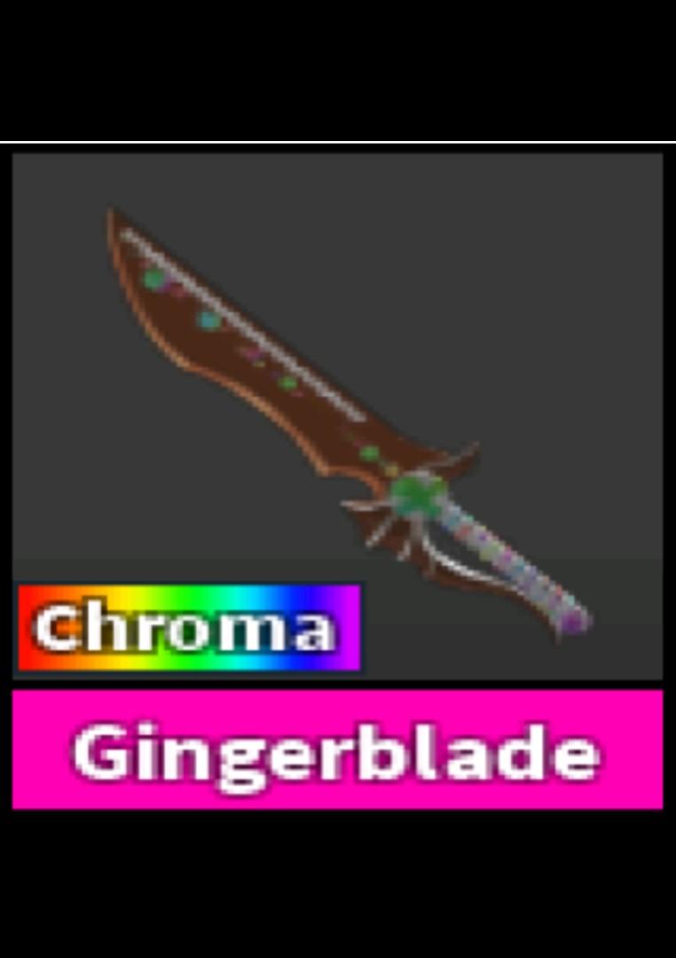Mm2 Roblox Chroma Gingerblade Murder Mystery 2 Roblox Roblox Toys Games Video Gaming In Game Products On Carousell - roblox mm2 knife worth