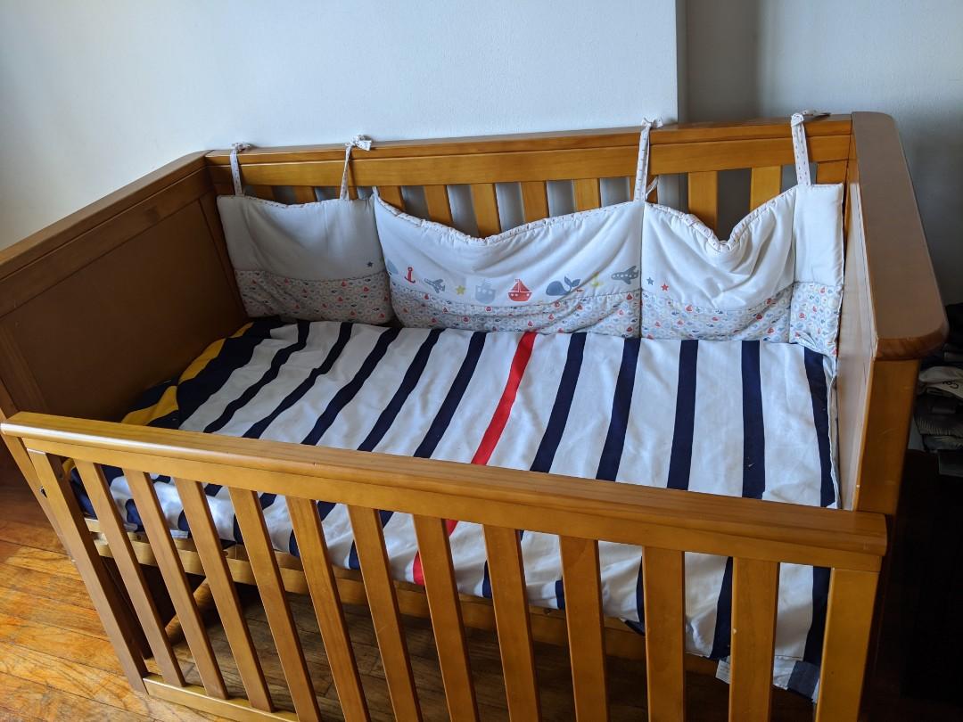 Mothercare Baby Cot, Babies & Kids, Baby Nursery & Kids Furniture, Cots
