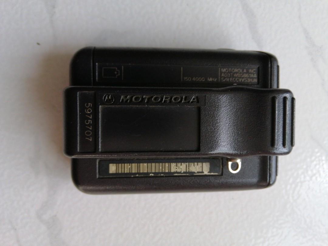 Motorola PAGER Bravo Flex (vintage), Vintage & Collectibles, Vintage